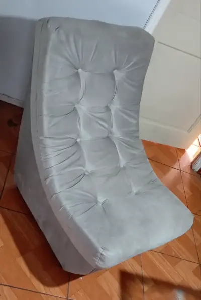 Sillón individual gris moderno - miniatura 1