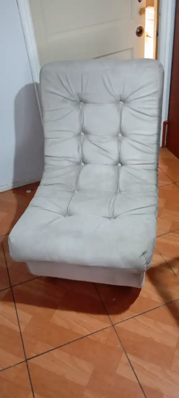 Sillón individual gris moderno - 2