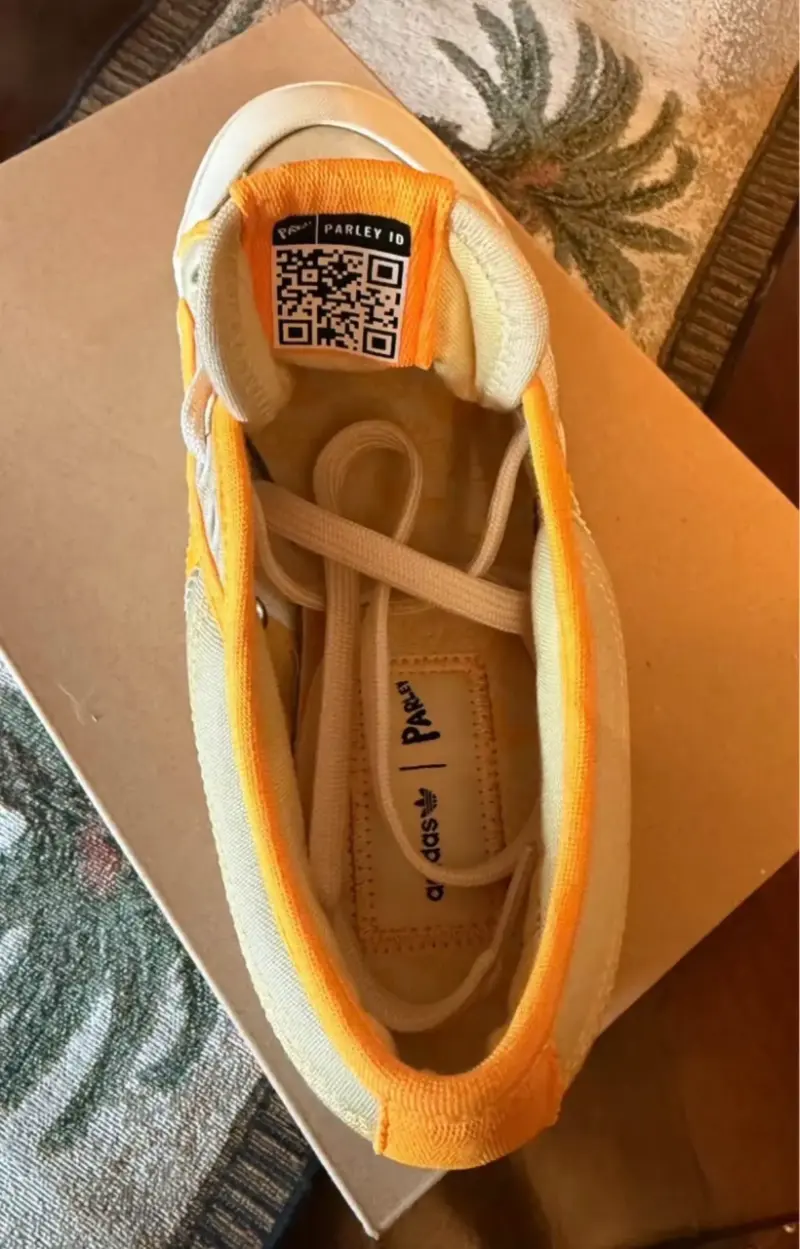 Zapatillas Adidas Nizza color beige y naranja - 5