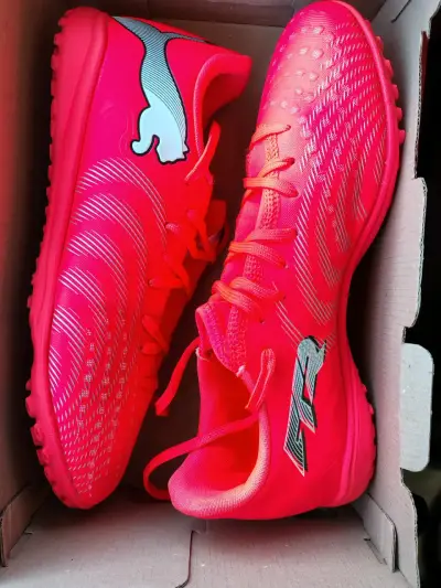 Zapatillas de fútbol Puma Future Z 4.1 TT rojas - miniatura 1