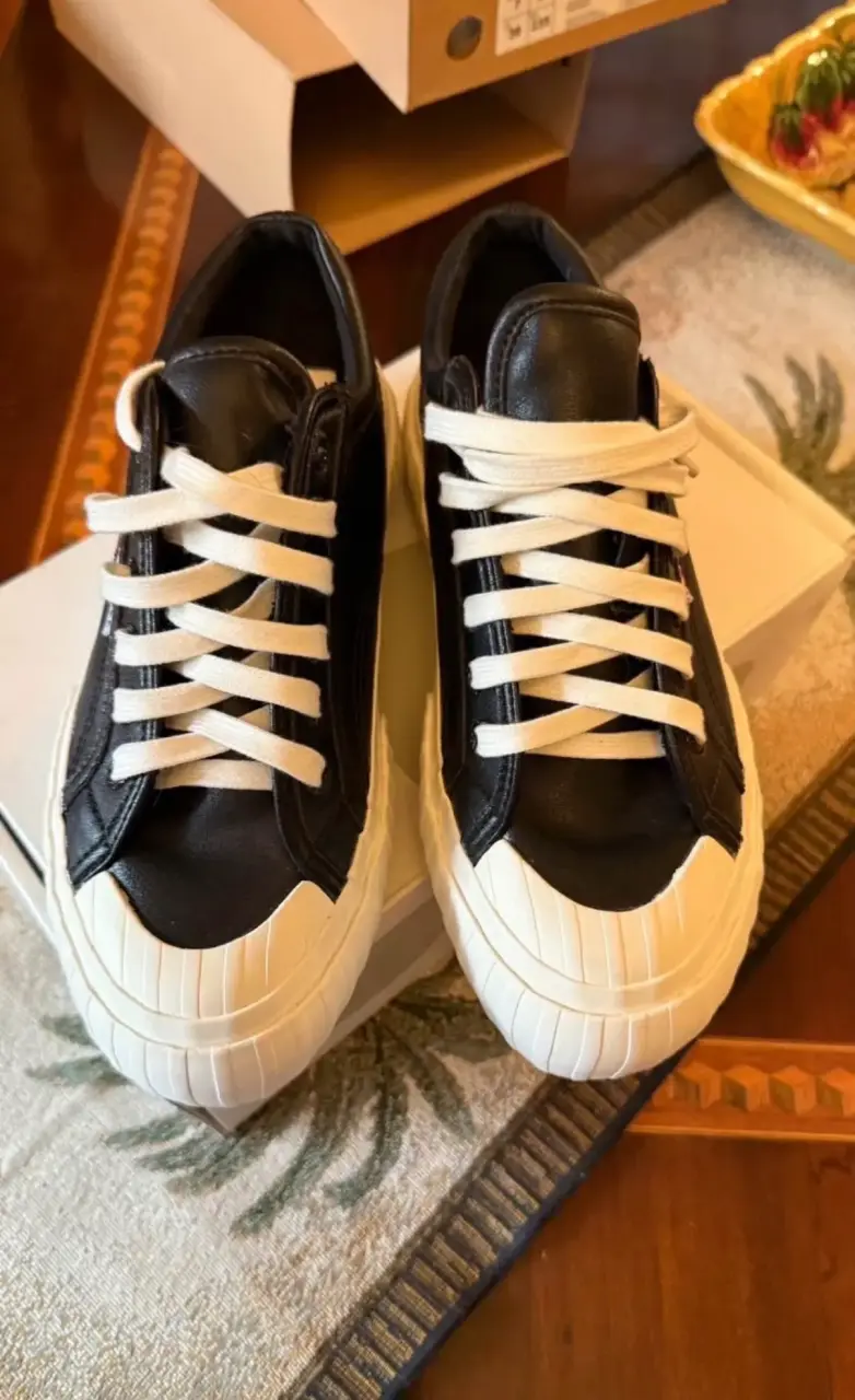 Zapatillas Superga negras con plataforma - 3