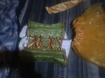 Disfraz de hada verde y amarillo con corsé - miniatura 5