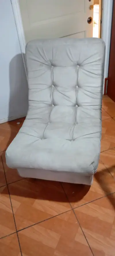 Sillón individual gris moderno - miniatura 2