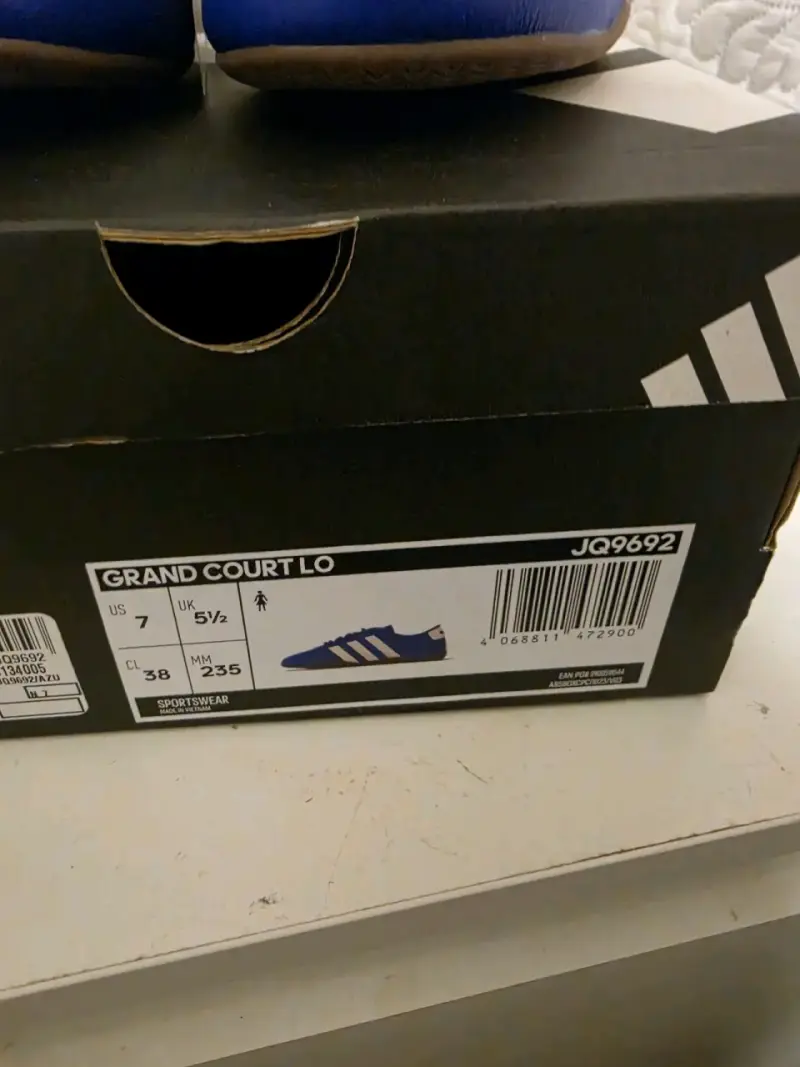 Zapatillas Adidas azules Grand Court LO nuevas - 3