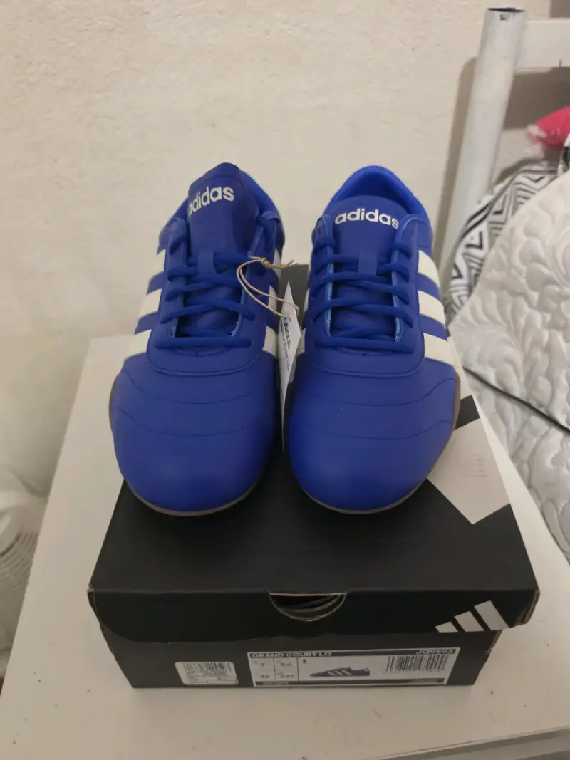 Zapatillas Adidas azules Grand Court LO nuevas - 4