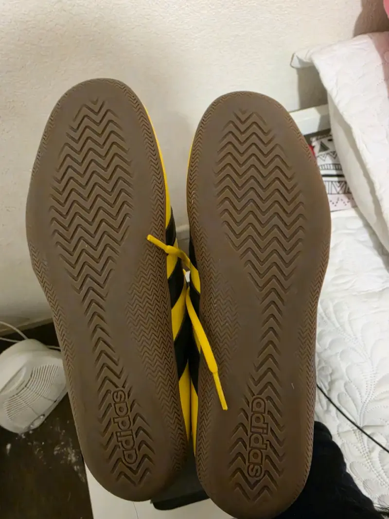 Zapatillas Adidas Grand Court LO amarillas nuevas - 3
