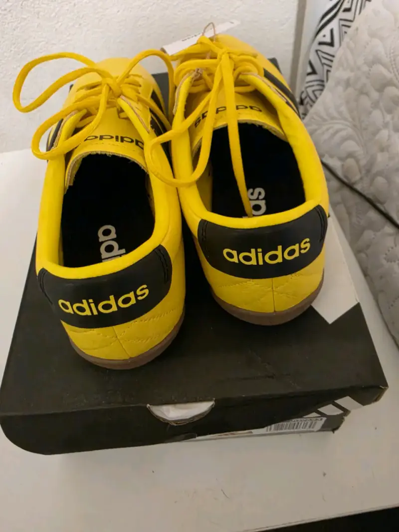 Zapatillas Adidas Grand Court LO amarillas nuevas - 4