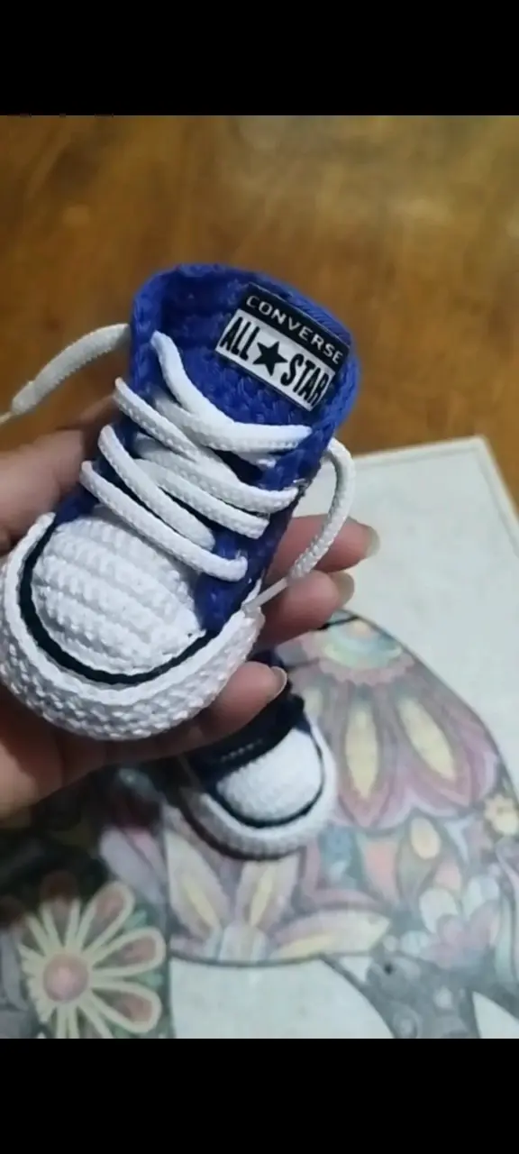 Zapatillas tejidas para bebé - 2
