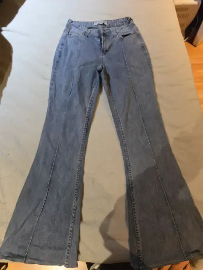 Jeans acampanados azul Bluegirl talla 36 - miniatura 1