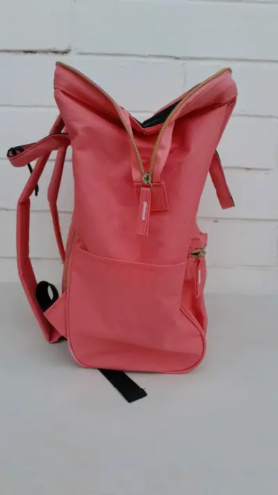 Mochila rosada estilo casual Parfois - miniatura 3