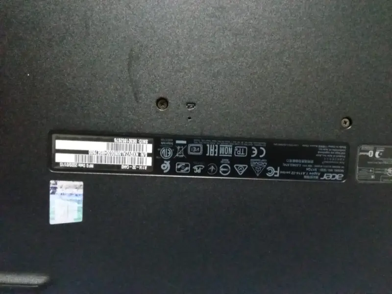 Laptop Acer Intel Celeron N4000 4GB RAM - 3