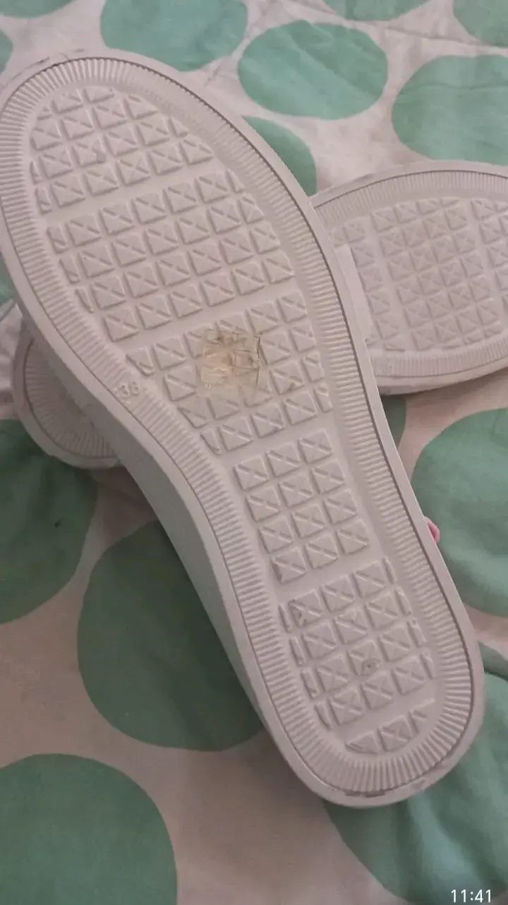 Zapatillas rosadas de lona para mujer - 2