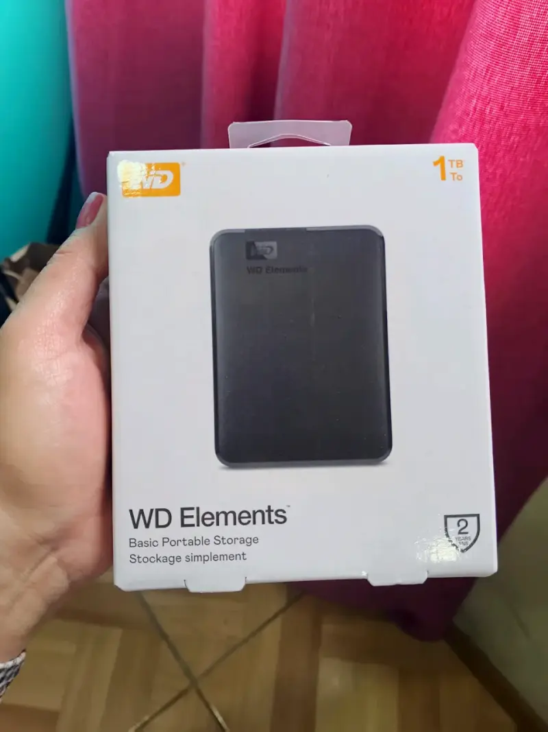 Disco Duro Externo WD Elements 1TB - 1