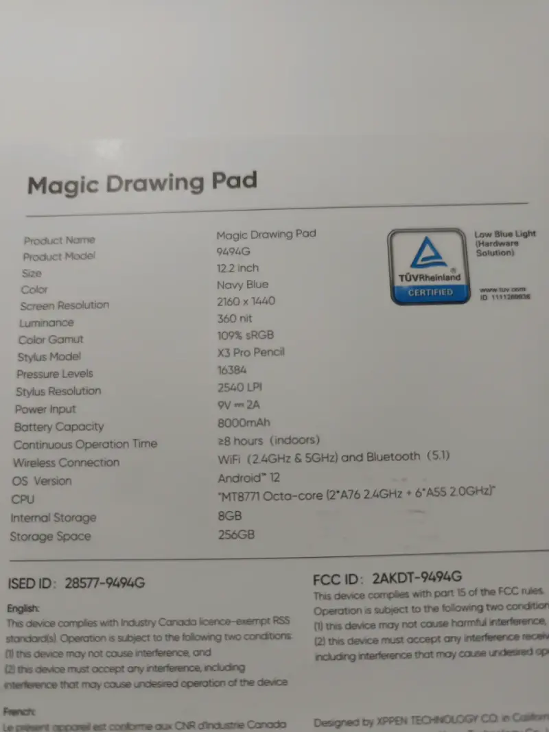 Tablet Magic Drawing Pad XP-Pen - 6