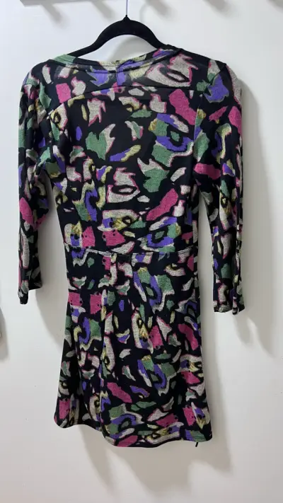 Tapado estampado multicolor con lazo - miniatura 2