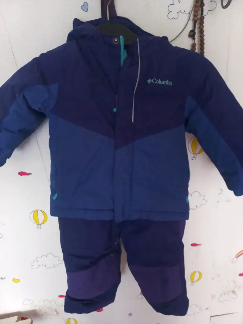 Conjunto de nieve para niño Columbia azul - 1