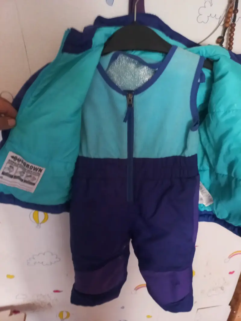 Conjunto de nieve para niño Columbia azul - 2