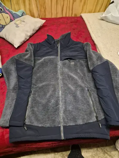 Chaqueta de polar Maui and Sons gris y azul - miniatura 3