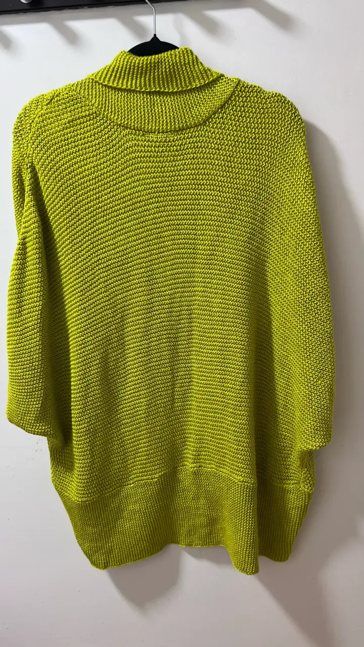 Cárdigan de punto amarillo Lane Bryant - 2