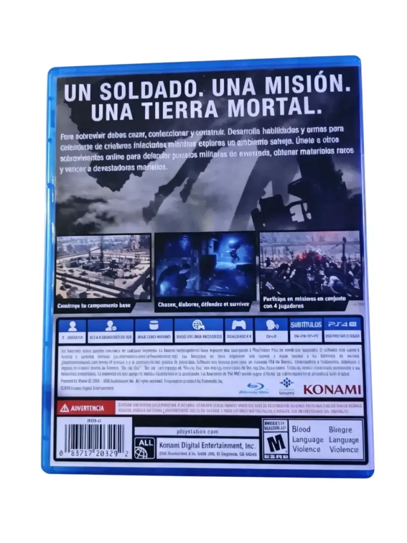 Juego PS4 Metal Gear Survive - 2