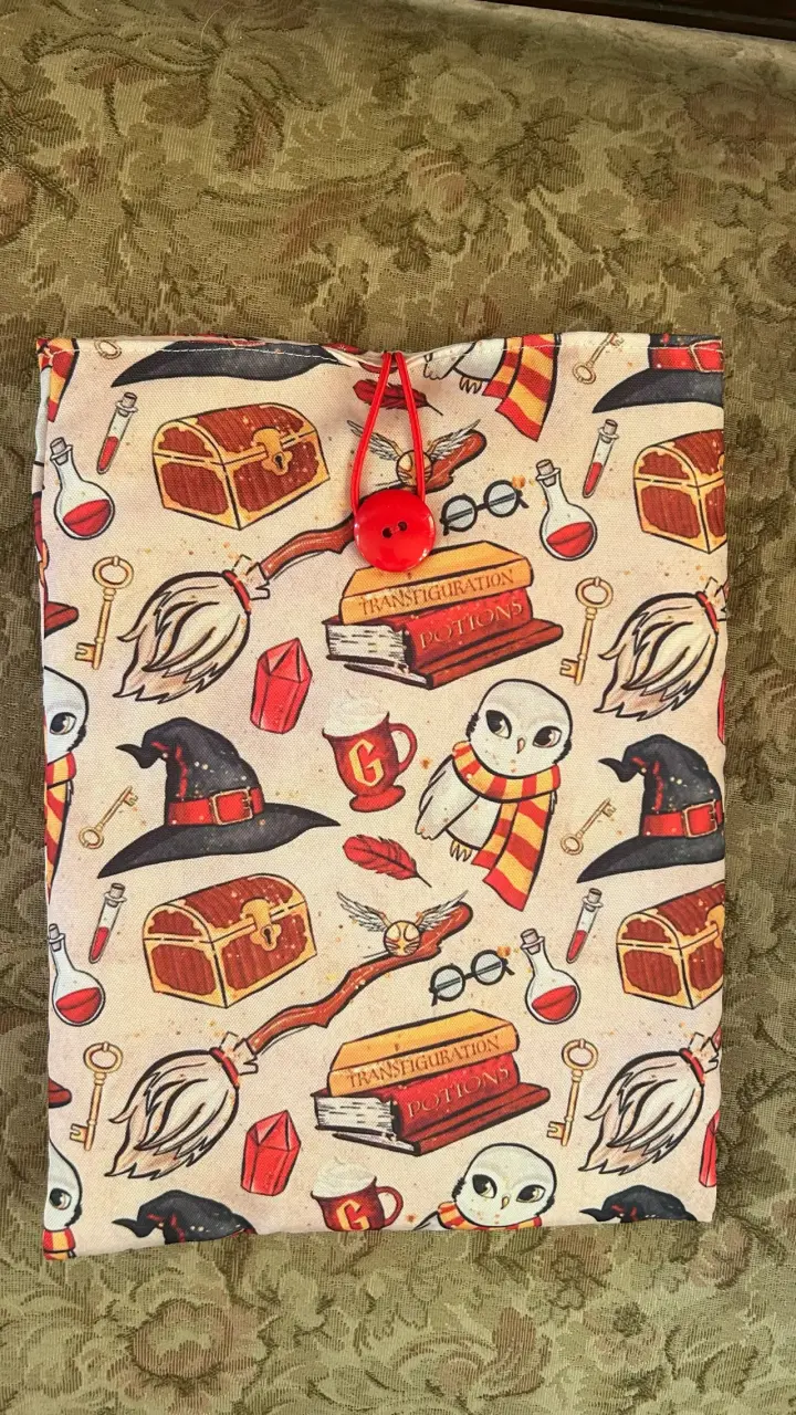 Funda de tela para libros Harry Potter