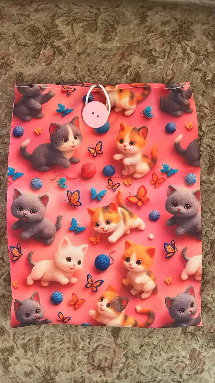 Funda de tela para libros