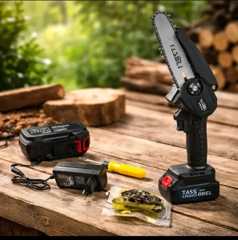 Mini motosierra eléctrica portátil Tassi