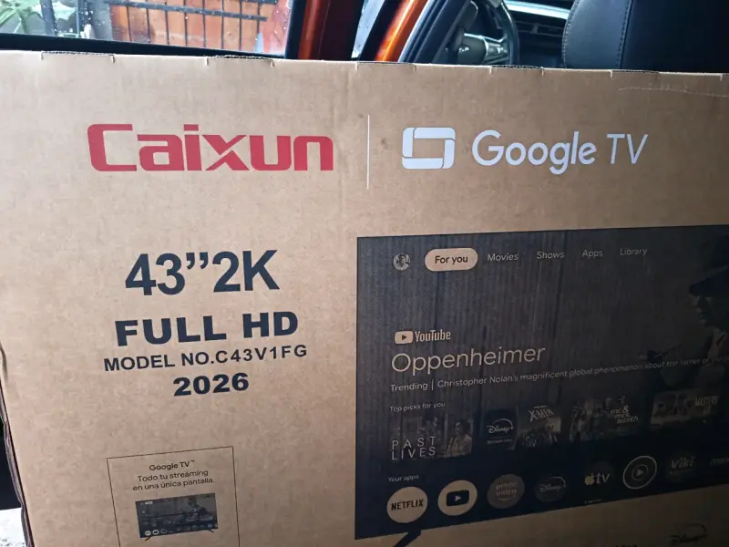 Smart TV Caixun 43 pulgadas Full HD con Google TV - 2