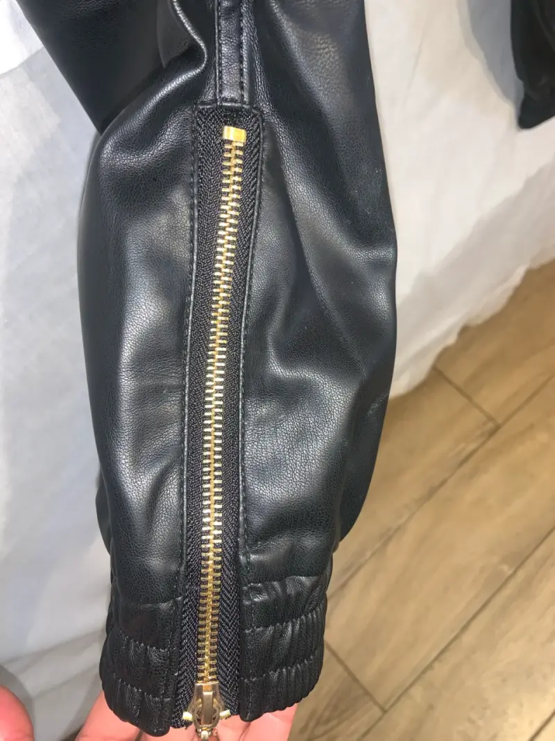 Pantalon jogger ecocuero L - 4