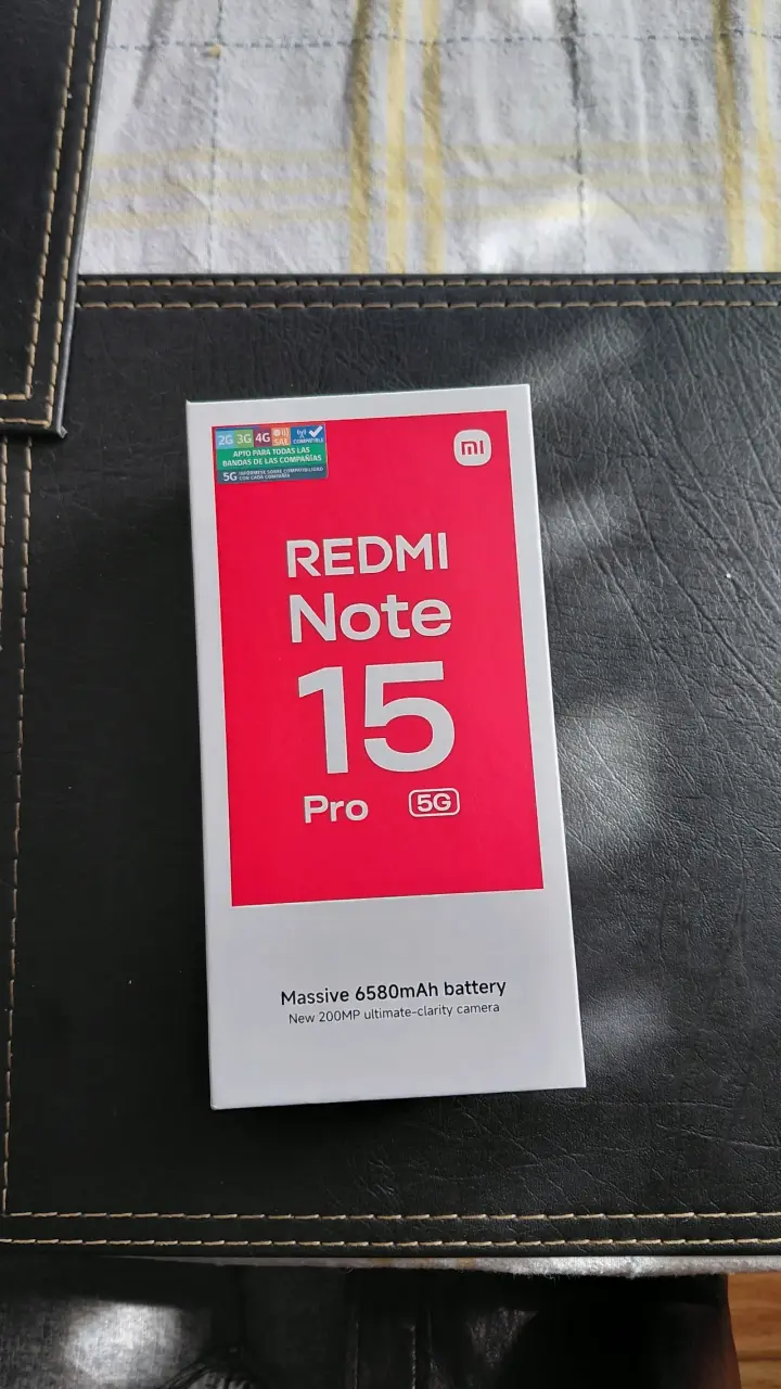 Smartphone Redmi Note 15 Pro 5G dorado - 6