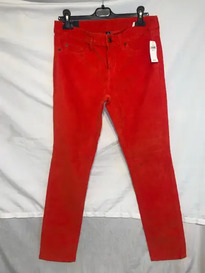 Pantalon rojo cotelé  Gap talla 40 - miniatura 1