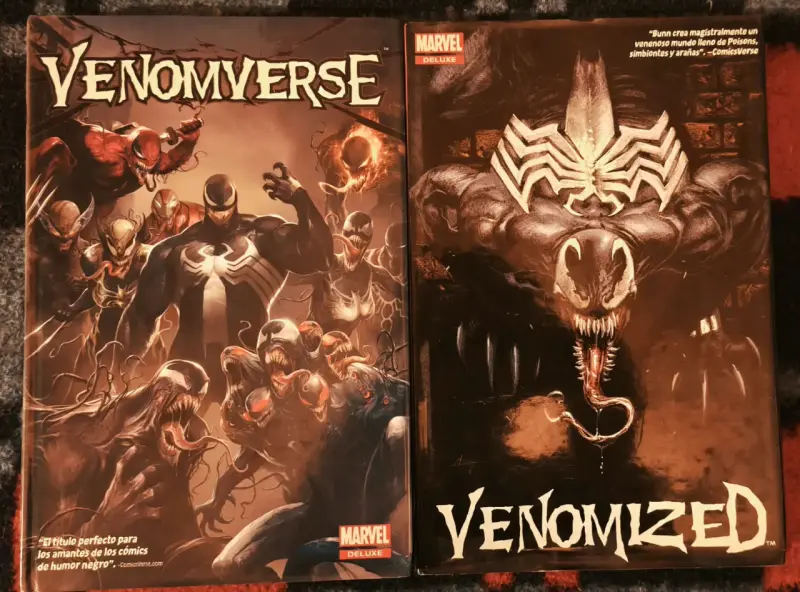Cómics Marvel Deluxe Venomverse y Venomized