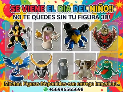 Figuras 3D de personajes populares - miniatura 1