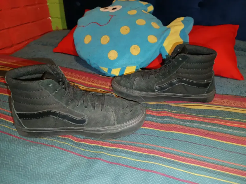 Zapatillas Vans negras tipo Reno talla 36.5 - 6