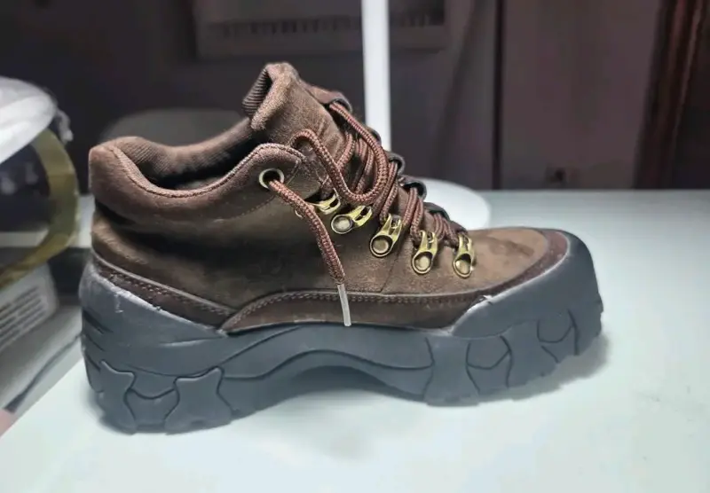 Botines de montaña marrones para mujer - 4