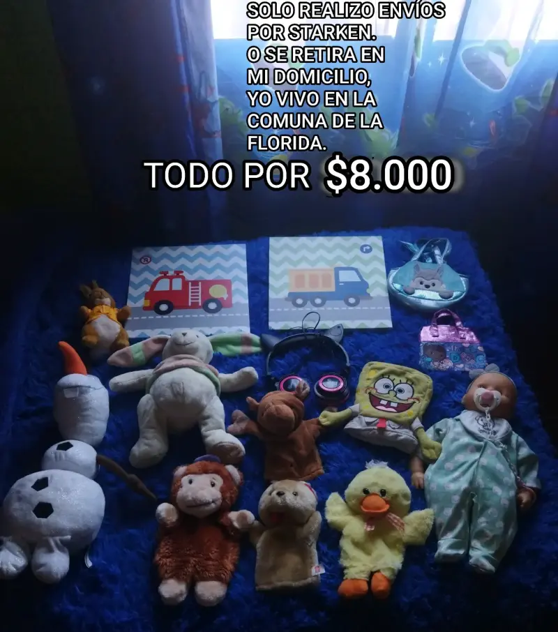 Lote de juguetes de peluche y accesorios para niños - 1