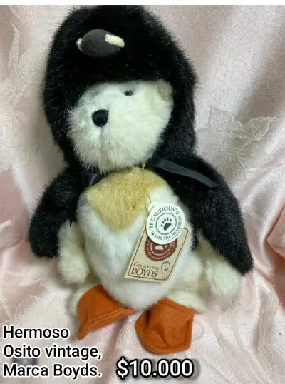 Osito de Peluche Vintage Boyds - miniatura 1