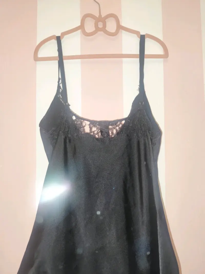 Vestido negro de encaje Victoria's Secret - 3