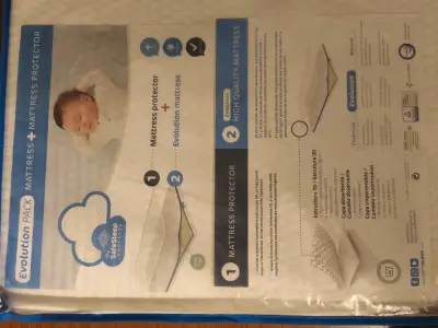 Colchón para bebé Aerosleep con protector 120x60cm - miniatura 4