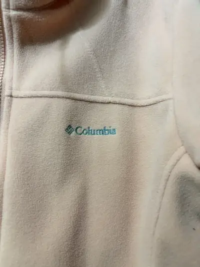 Chaqueta polar Columbia rosa para mujer - miniatura 1