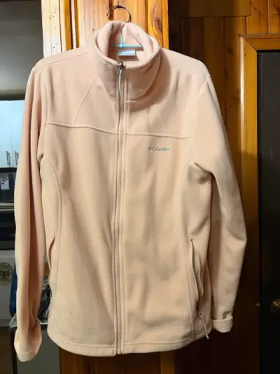 Chaqueta polar Columbia rosa para mujer - miniatura 2