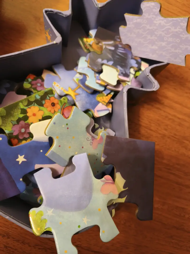 Puzzle Djeco La Hada y el Unicornio 36 piezas - 3