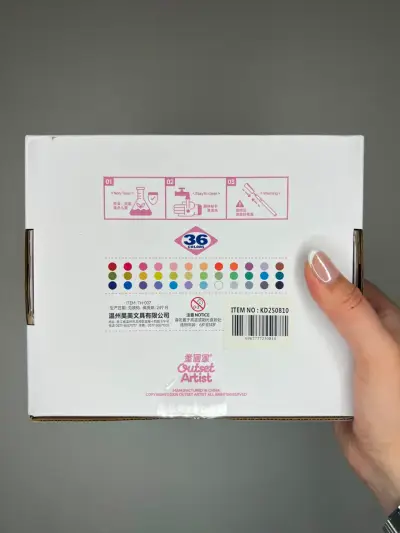 Set de Marcadores Acrílicos Outset Artist 24 y 36 Colores - miniatura 4