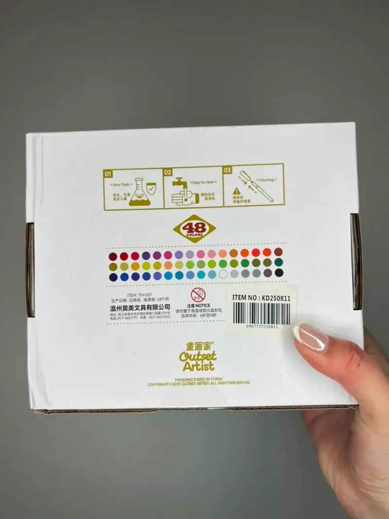 Set de Marcadores Acrílicos Outset Artist 24 y 36 Colores - 6