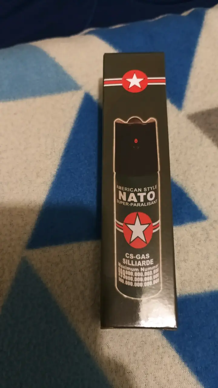 Spray de Defensa Personal NATO CS-Gas