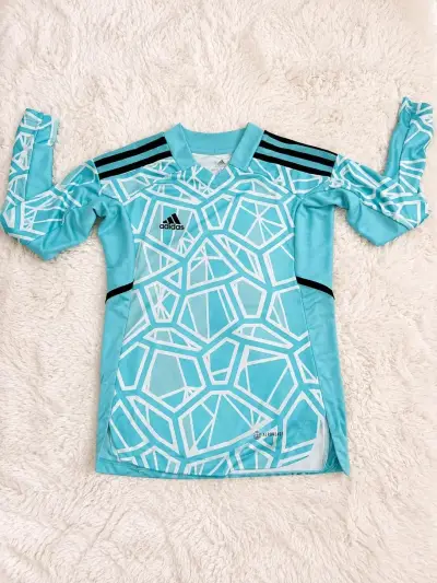 Camiseta de portero Adidas Condivo 22 turquesa - miniatura 1