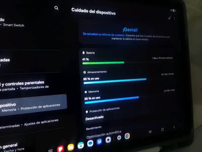 Tablet Samsung Galaxy Tab A9+ con teclado - 3
