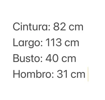 Traje huasa talla S - miniatura 2