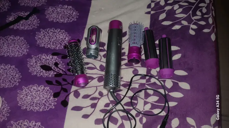 Set de estilizador de cabello con accesorios