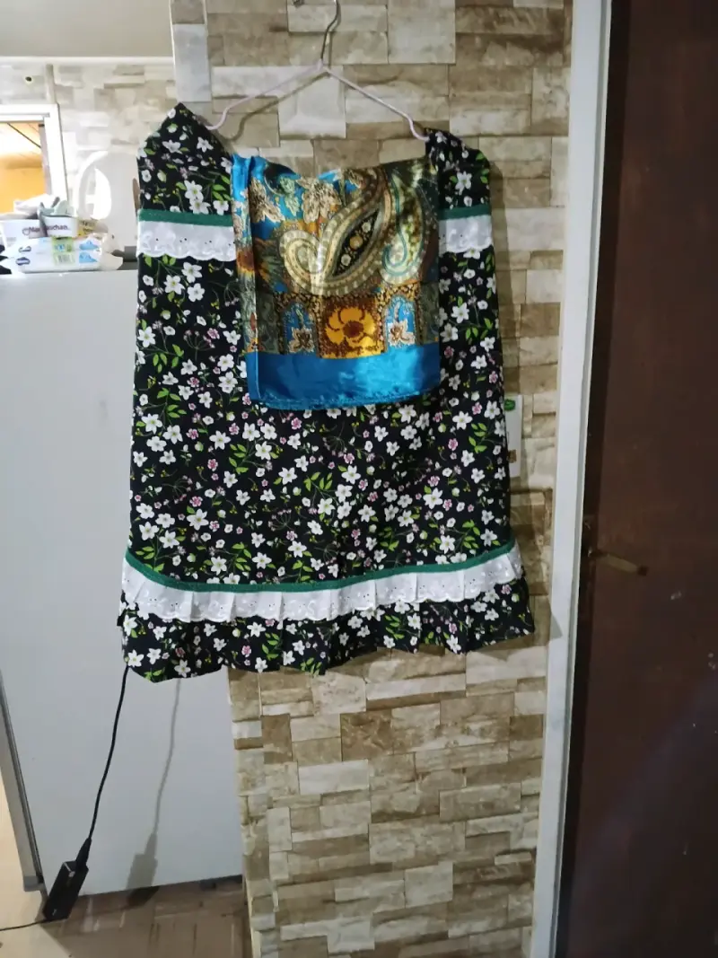 Conjunto vestimenta tradicional mapuche - 4